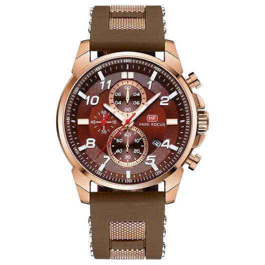 Reloj Deportivo Multifuncional para Hombre con Cronógrafo de Tres Esferas - Image 15