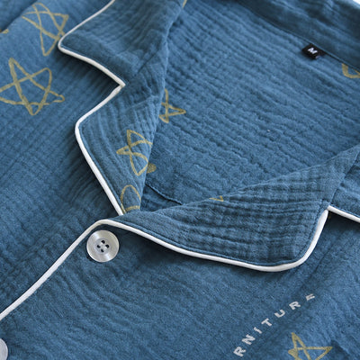 Pijama Hombre Doble Gasa Algodón Crepe - Image 23