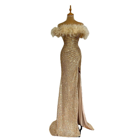Vestido de Noche Brillante para Eventos de Gala - Image 2