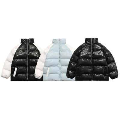 Chaqueta de Plumas para Hombre con Diseño de Alas - Estilo Trendy - Image 2