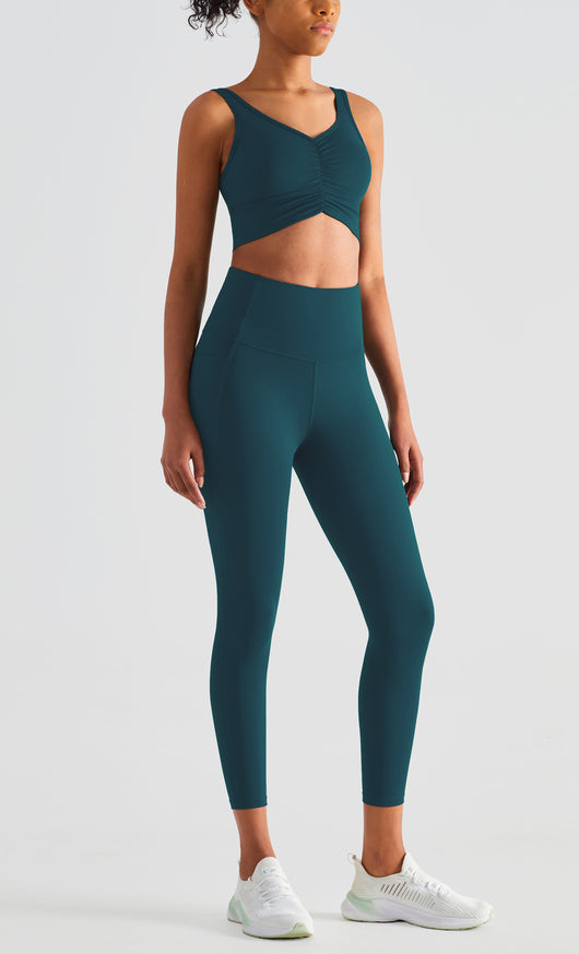 Pantalones Deportivos Levantacaderas con Bolsillos Laterales y Cintura Alta - Image 21