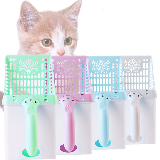 Juego de Pala para Limpiar Arenero de Gatos