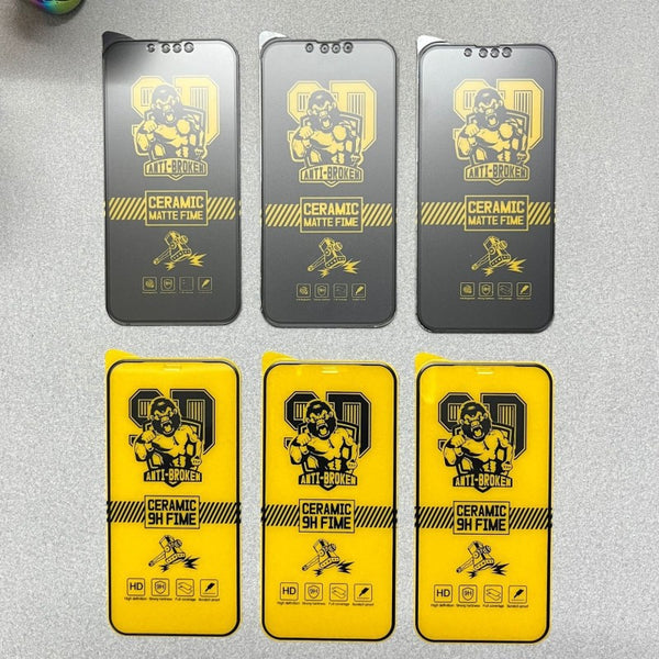 Protector de Pantalla Cerámico Anti-Espías con Cobertura Total