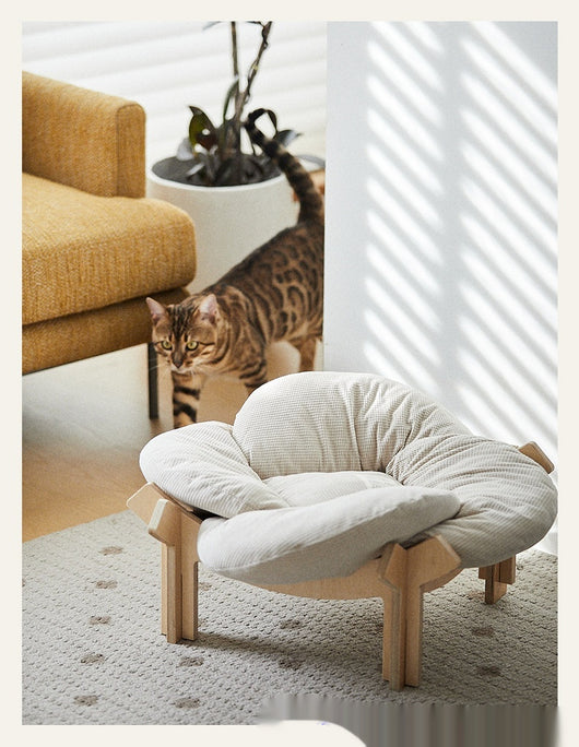 Cama Plegable para Gatos Diseño Océano - Nido Decorativo Confortable - Image 18