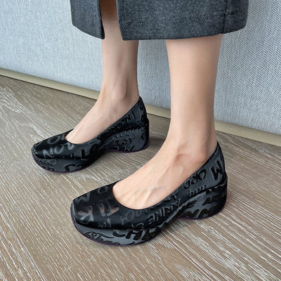 Zapatos de Plataforma para Mujer - Diseño Versátil y Cómodo - Image 10