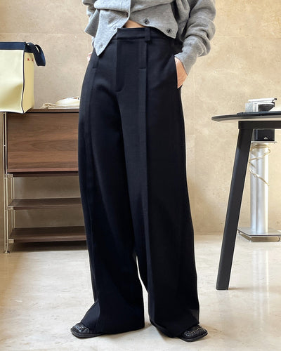 Pantalones Slim Rectos Sueltos para Mujer - Image 10