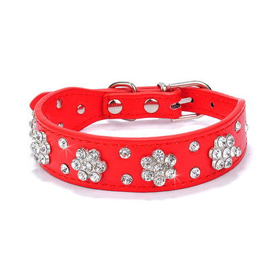 Correa para Perro y Gato de Terciopelo Coreano con Brillantes - Diseño Premium y Confortable - Image 3
