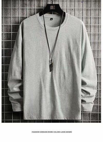 Camiseta Básica Cuello Redondo Talla Grande Hombre Primavera - Image 11