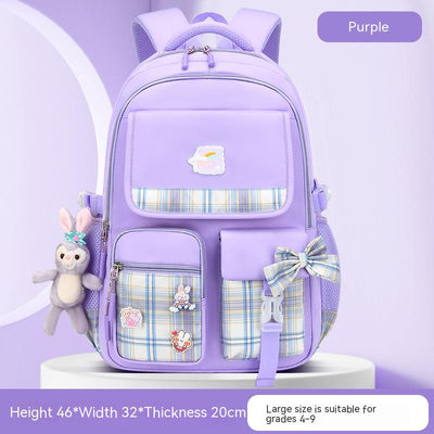 Mochila Escolar Infantil Grande con Diseño Cartoon Ligera y Cómoda - Image 9