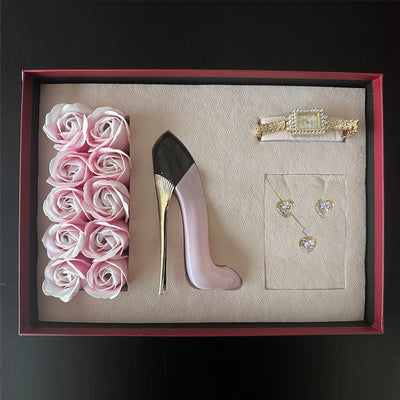 Reloj Perfumado con Aretes de Moda - Image 10