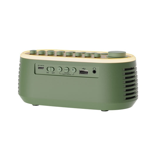Reloj Despertador Multifuncional con Altavoz Bluetooth, Ruido Blanco y Luz Nocturna - Image 12