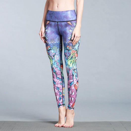 Leggins Deportivos Estampados para Yoga y Actividades al Aire Libre - Image 5