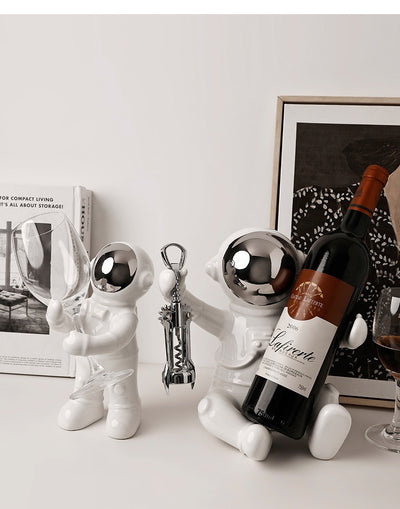Mueble Astronauta para Vinos - Gabinete TV Decorativo Multifuncional - Image 15