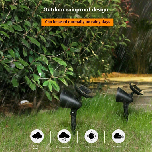 Focos Solares LED para Jardín - Iluminación Exterior Decorativa Impermeable - Image 2