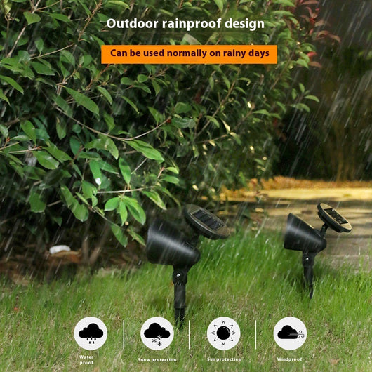 Focos Solares LED para Jardín - Iluminación Exterior Decorativa Impermeable - Image 2