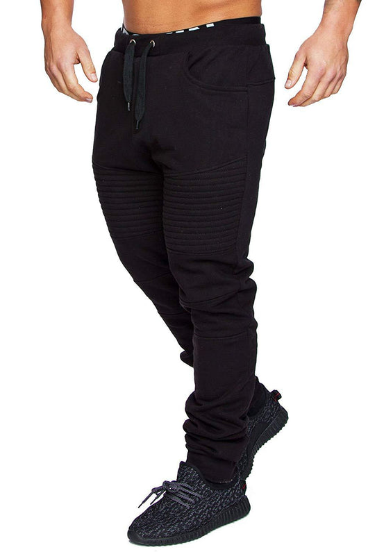 Pantalones Deportivos Casuales con Rayas Hip-Hop para Hombre - Image 11