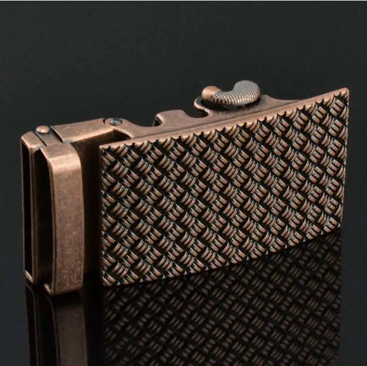 Cinturón de Cuero para Hombre con Hebilla Automática de Aleación - Image 7