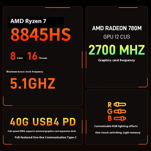 Computadora Gaming de Alto Rendimiento Dual-Red 8 Núcleos para 4K - Image 3