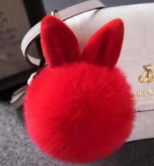 Llavero de Peluche Colorido Conejo - Image 11