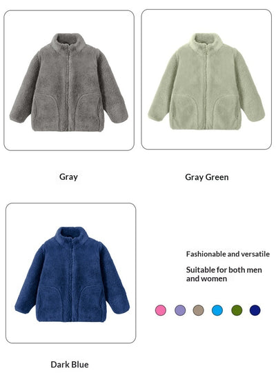 Abrigo Acolchado Forrado en Polar para Padres e Hijos - Image 23