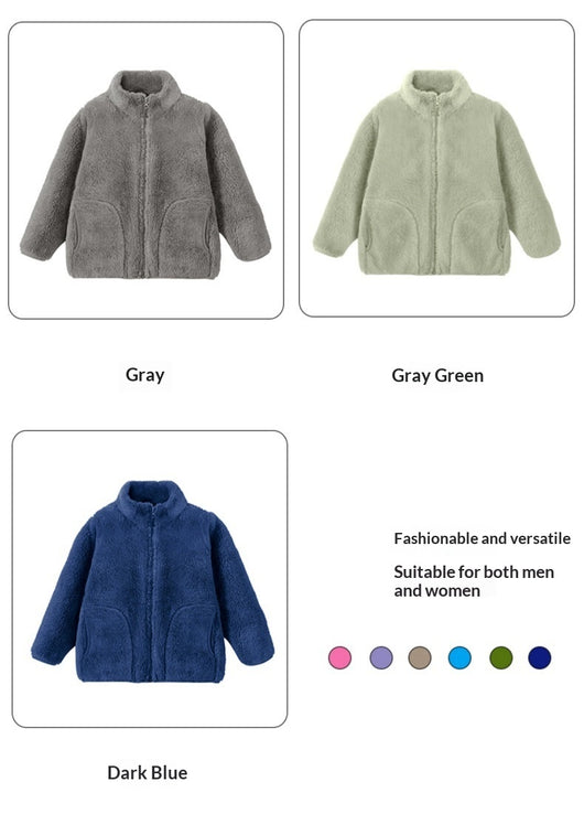 Abrigo Acolchado Forrado en Polar para Padres e Hijos - Image 23