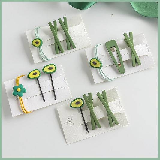 Set de Horquillas Aguacate: Diseño Adorable y Práctico - Image 2