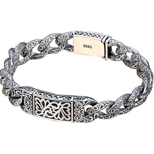 Pulsera de Plata 925 Calada para Hombre - Image 2