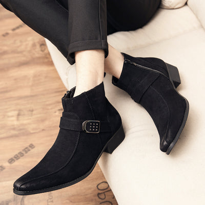 Zapatos de Cuero Casual para Hombre - Estilo Moderno y Versátil - Image 4