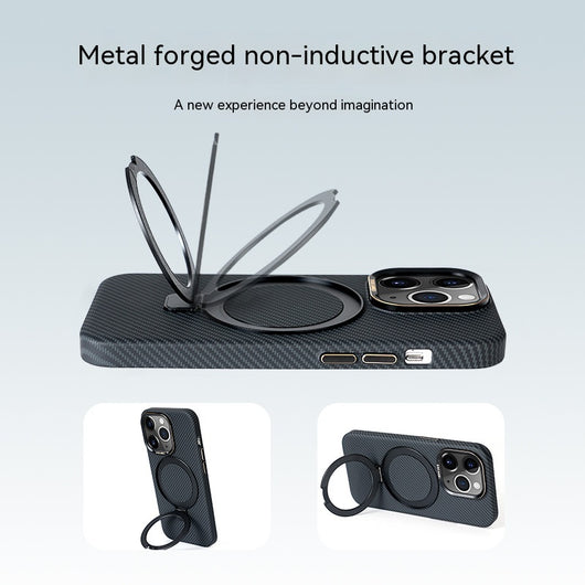 Funda Magnética de Fibra de Carbono para Teléfono - Image 4
