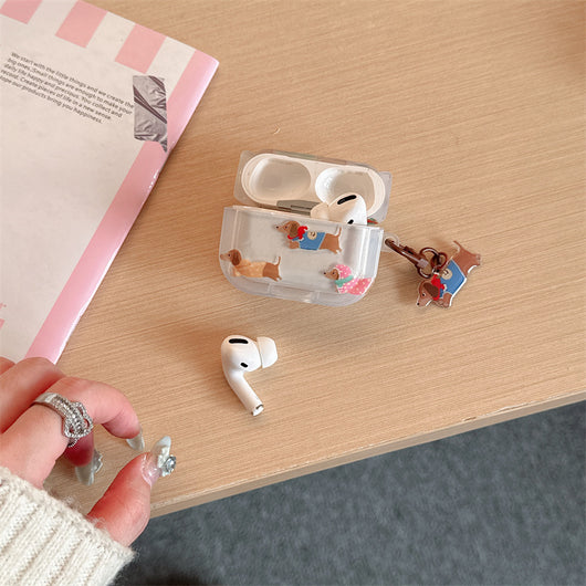 Funda Protectora para Auriculares Diseño Perro Salchicha Degradado - Image 5