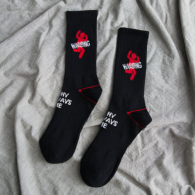 Calcetines Deportivos Hip-Hop Altos para Hombre - Image 11
