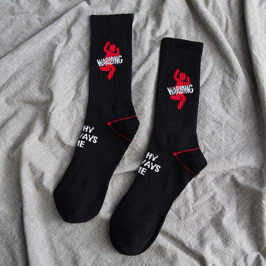 Calcetines Deportivos Hip-Hop Altos para Hombre - Image 11