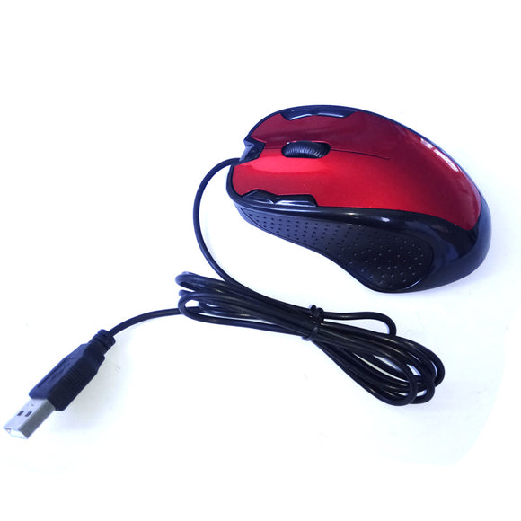 Ratón USB Óptico Alámbrico - Diseño Creativo Animal para Computadora