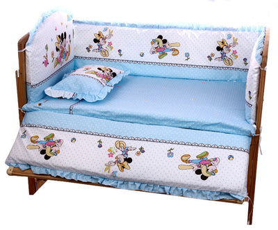 Juego de cama de algodón para bebé de cinco piezas - Image 2