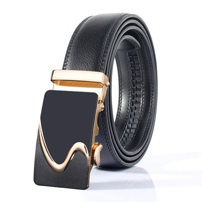Cinturón de Cuero para Hombre con Hebilla Automática - Image 37