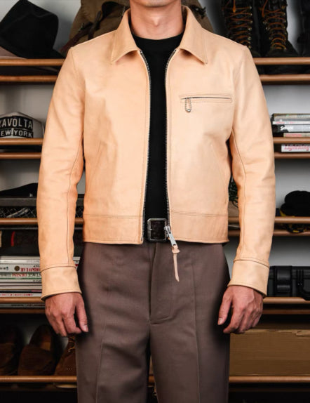 Chaqueta de Trabajo Estilo Retro Americano con Solapa Detroit - Image 3