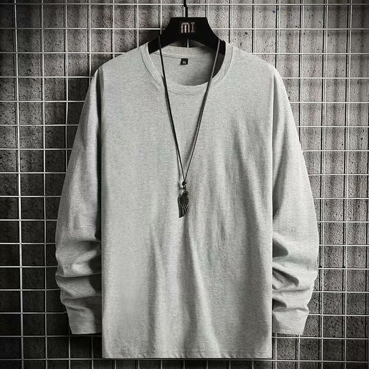 Camiseta Básica Cuello Redondo Talla Grande Hombre Primavera - Image 17