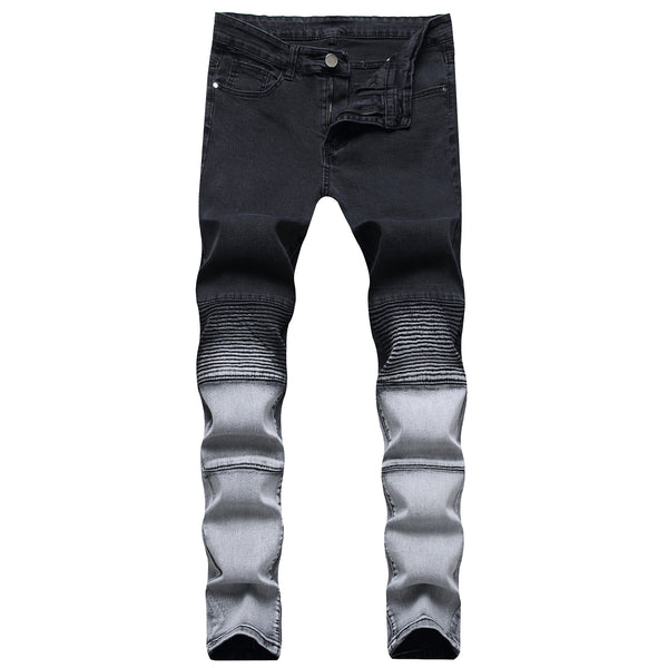 Jeans Stretch Slim Fit Talle Grande con Puños Ajustados
