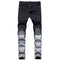 Stretch Slim Fit Plus Size Jeans with Cuffed Hems