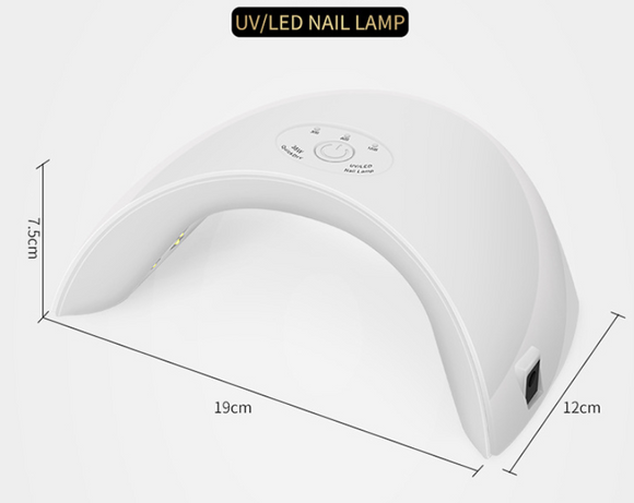 Secadora de Uñas con Luz UV LED