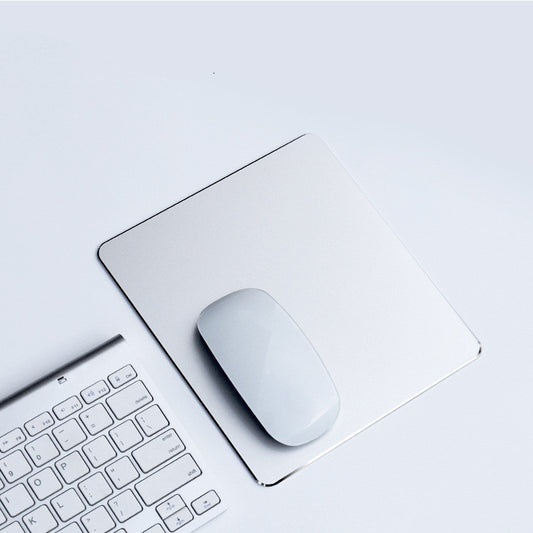 Mousepad Aluminio Doble Cara - Superficie Dura Profesional
