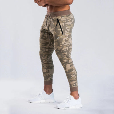 Pantalones de Entrenamiento Camuflaje Secado Rápido para Hombre