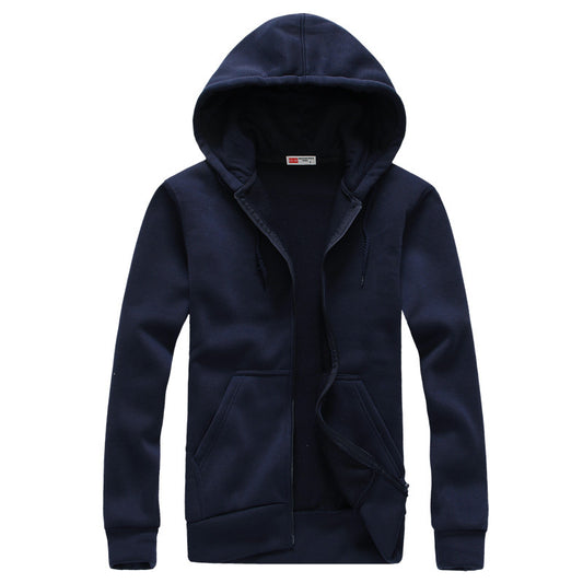 Sudadera con Capucha y Bolsillos de Cierre Combinado - Image 2