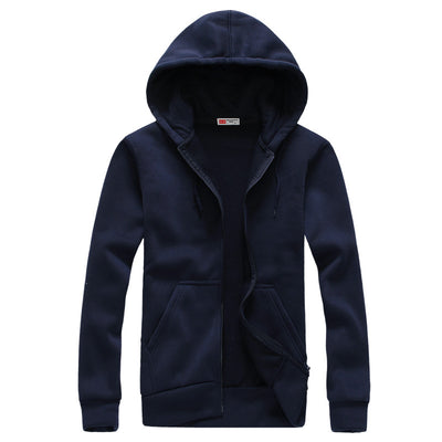 Sudadera con Capucha y Bolsillos de Cierre Combinado - Image 2