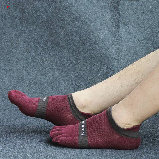 Calcetines Deportivos de Algodón con Dedo Separado para Hombre - Image 3
