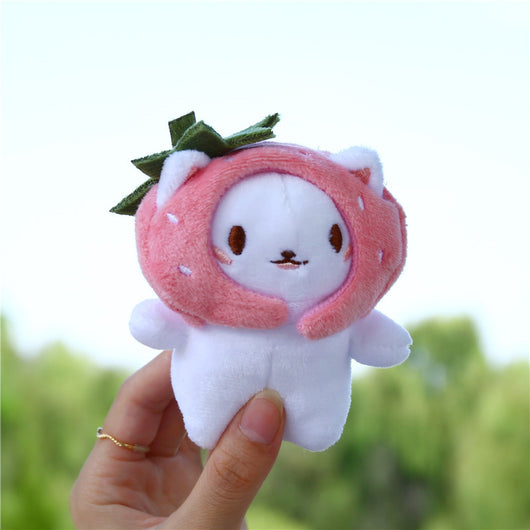 Llavero Peluche Adorable - Personajes Lindos Pollito, Gato, Perro, Oso y Nube - Image 15