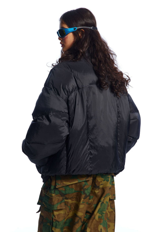 Abrigo Pato Blanco con Cuello Mao - Diseño Moderno Invierno - Image 19