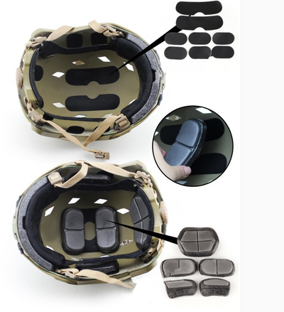 Accesorios Tácticos con Velcro para Cascos Militares - Almohadillas de Espuma - Image 7