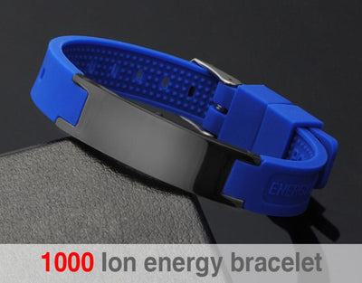 Pulsera Deportiva 4 en 1 con Elementos Bio y Silicio - Banda de Energía Equilibrio en Acero Inoxidable - Image 18