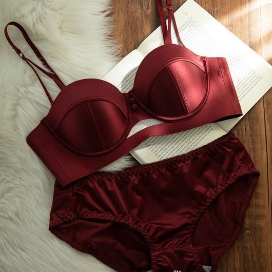 Sostén Estilo Francés Rojo para Mujer Talla Grande - Image 11